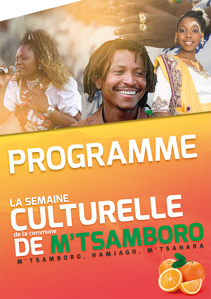 Semaine culturelle 2016 Affiche de la semaine culturelle de Mtsamboro.